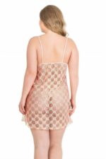 Deluxerie Grote Maten Babydoll Set Paola 2
